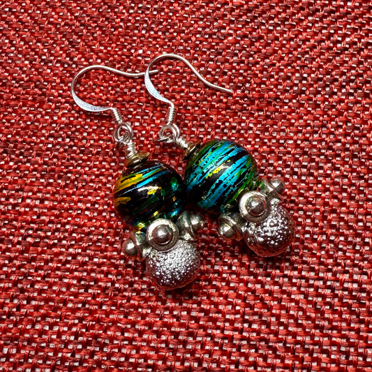 Swirls & Sparkles Earrings