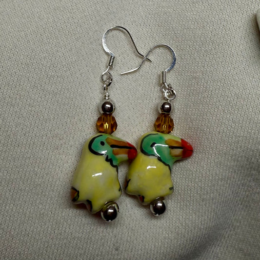 Tropical Toucan Earrings