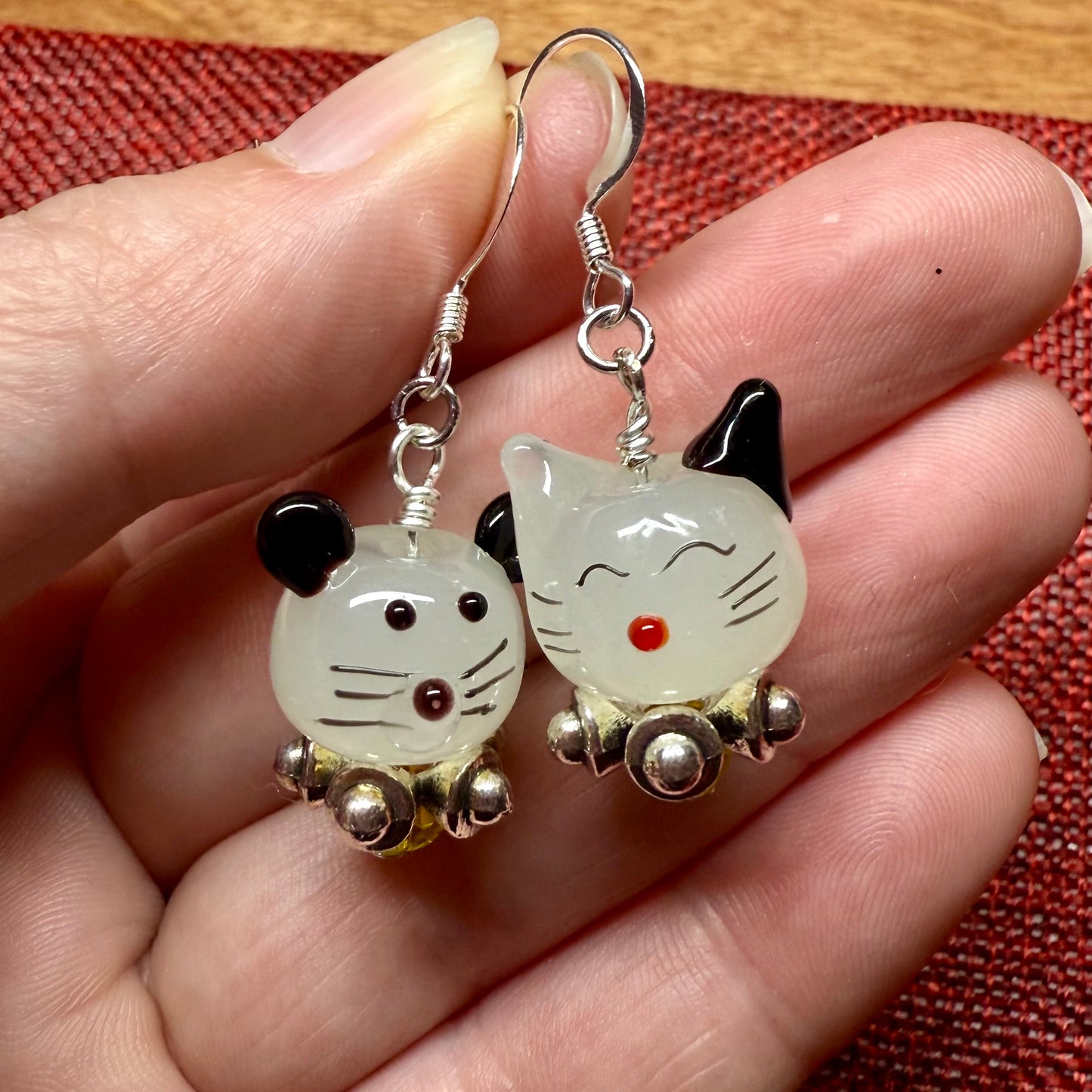 Cat & Mouse Earrings