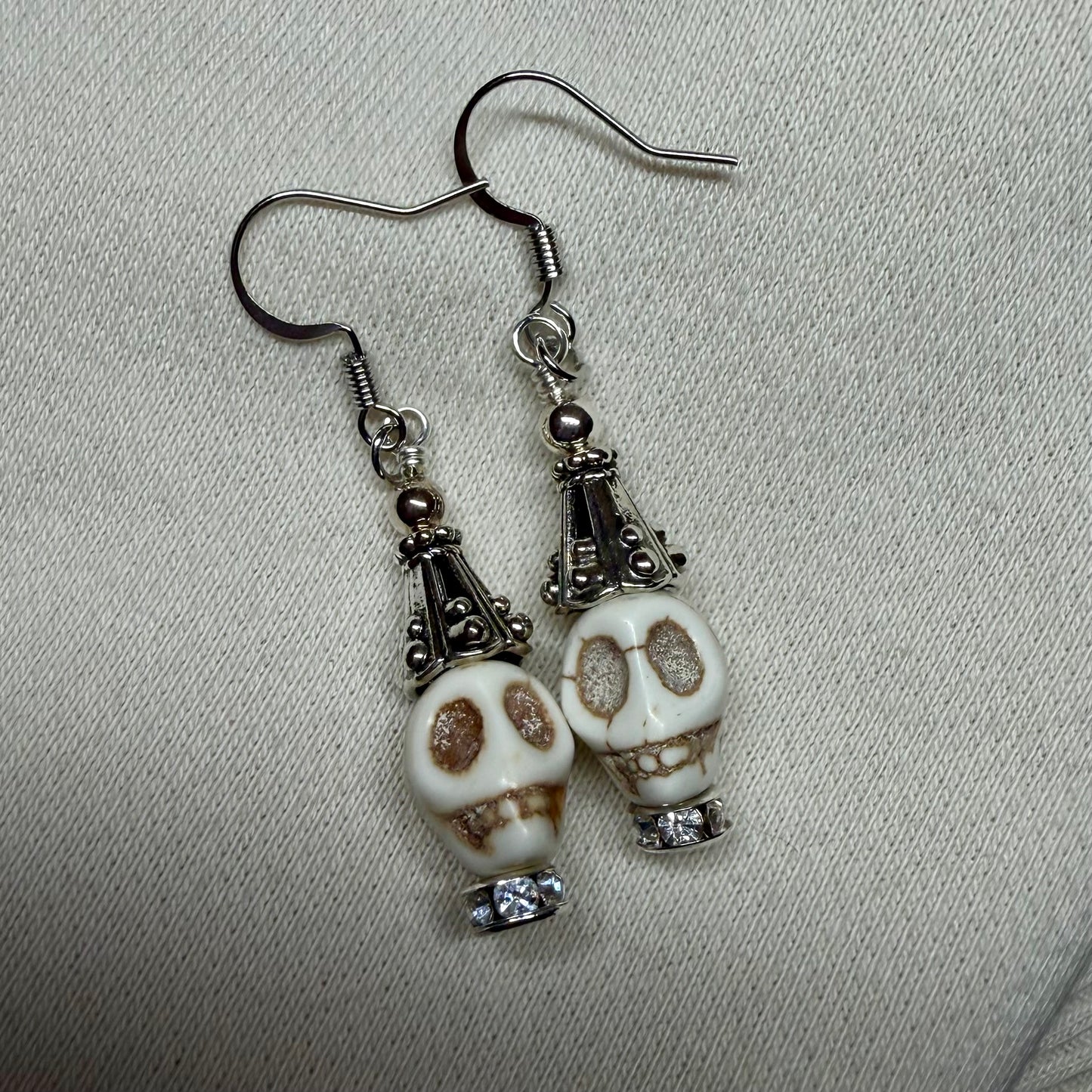 Jester Skull Earrings