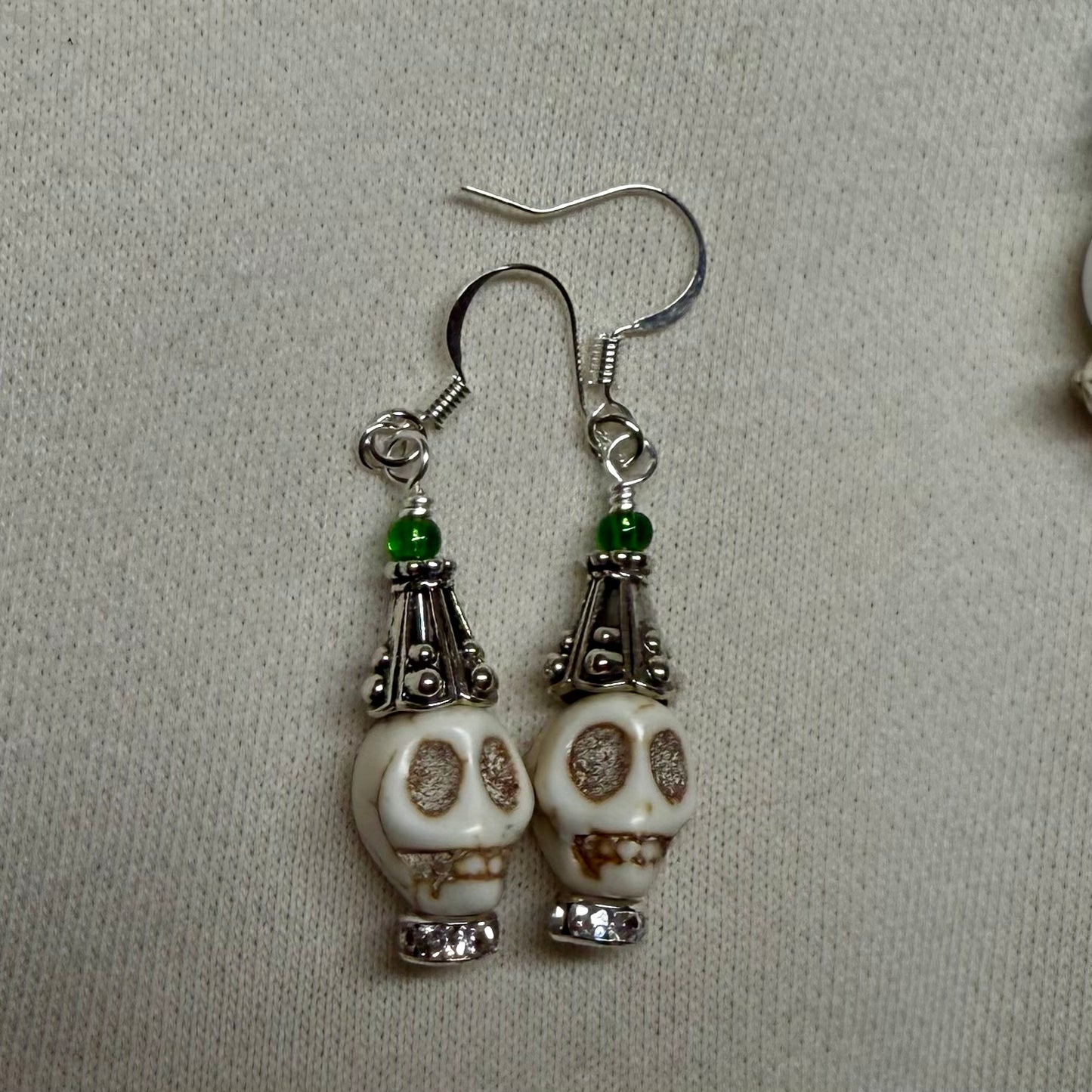 Jester Skull Earrings